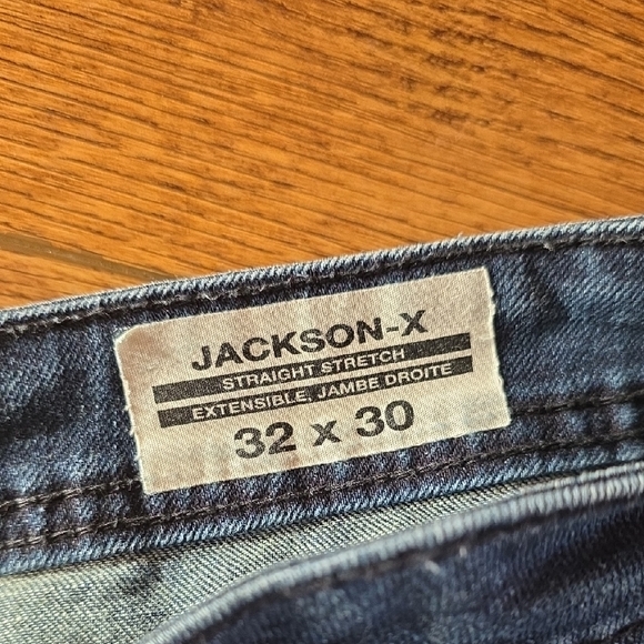 Buffalo David Bitton Men's Dark Blue Straight Jeans - Picture 3 of 8